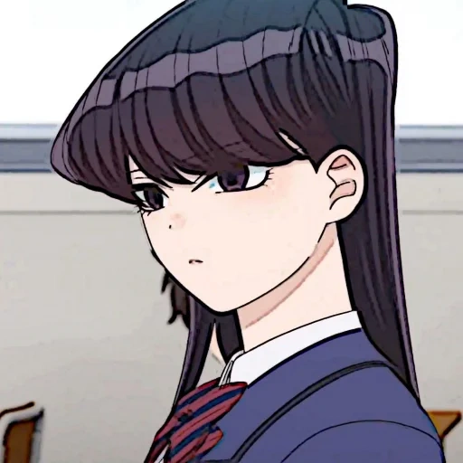 montanha komi, komi san, nasa x tsukasa, animação comisheng, komi cant communicate