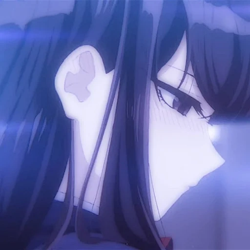 animação, menina anime, personagem de anime, komi tem um trailer de comunicação, komi can't communicate episode 10