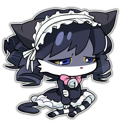 chibi, anime rock show, personnages d'anime, nico yazawa chibi, cat cyan hijirikawa