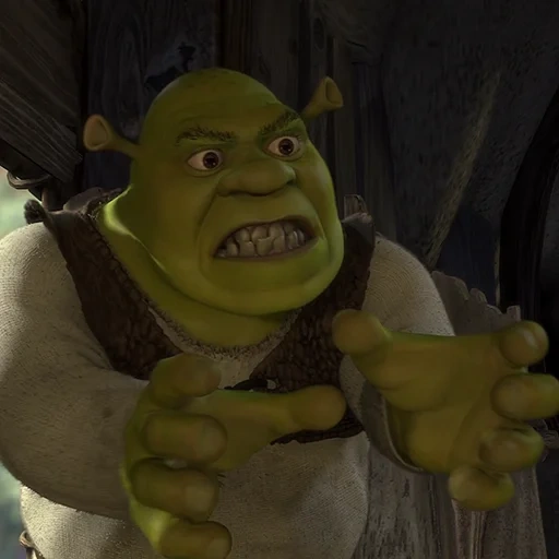 shrek, shrek 2, shrek 2001, personajes shrek