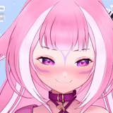 anime, vtuber, kawai chan, lily vtuber face, face ardily vtuber