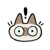 Siamese Cat Azuki Emoji