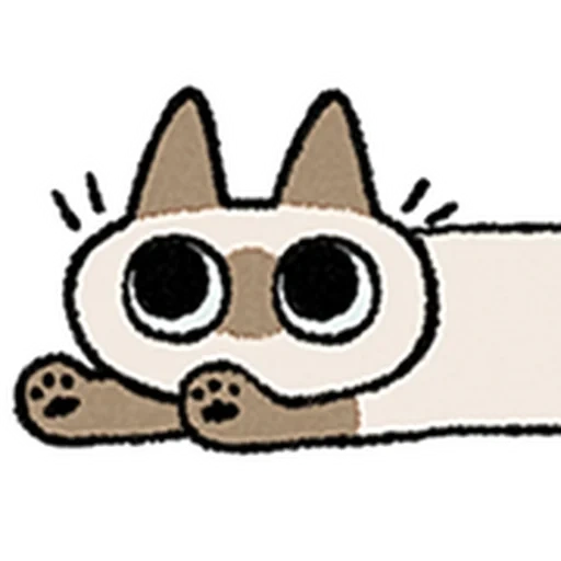 kucing, stiker kawaii