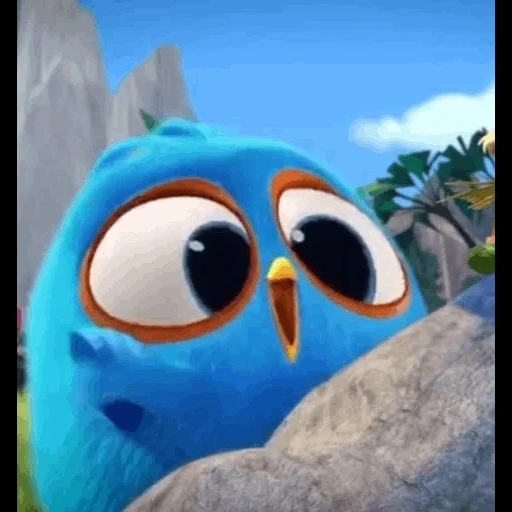 wütende vögel, engly berdz blu, engly berdz cartoon, angry birds blues cartoon, engly berdz cartoon blue girl