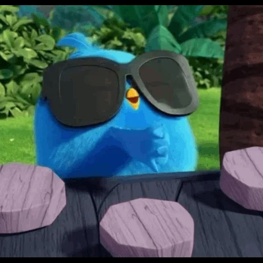 die insel, flauschige, angry birds blues cartoon, angry birds blues multicerian series, angry birds blues animationsserie frames