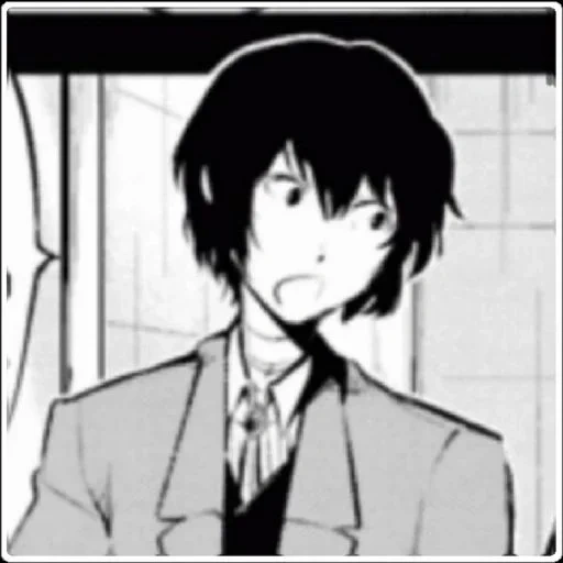 dazai, imagen, manga dazai, osamu dadzai, manga dazai bsd