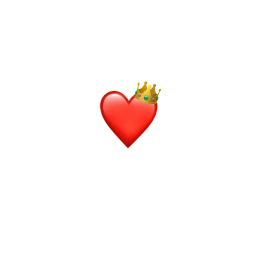 hati emoji, hati tersenyum, hati merah, emoji adalah hati, hati merah emoji