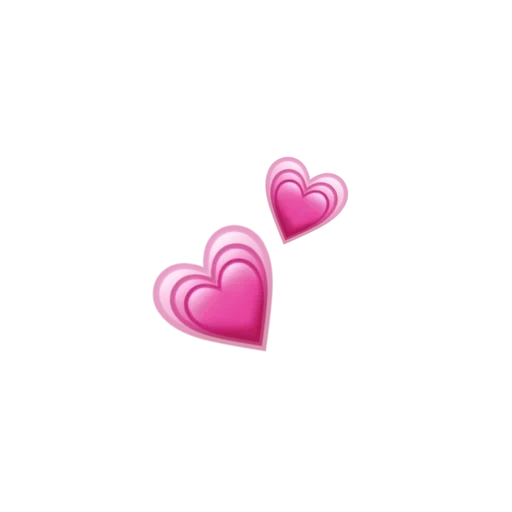 jantung, hati emoji, hati emoji, hati merah muda, emoji adalah hati