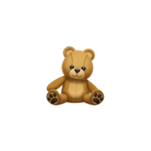 beruang, beruang, bear mishka, mishka emoji, emoji bear
