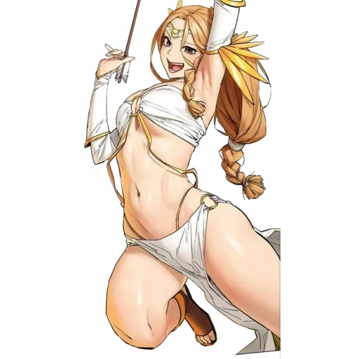 fille animée, filles anime, fantasme de guerrier, commandant automatique nier, couronne de dragon amazon