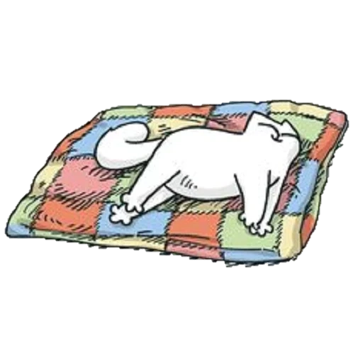 le chat de simon, simmons cat endormi, jeu lovely home adorable home