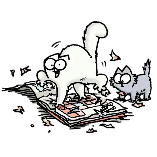 simons kat, il gatto di simon, il gatto di simon è un libro, disegni del gatto simon, serie animata per gatti di simon