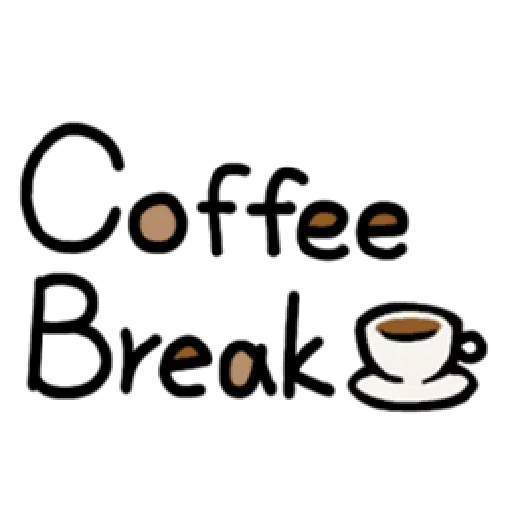 coffee, coffee, coffee english, broken coffee logo
