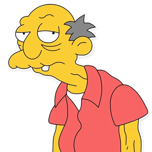 bart simpson, simpsons old man, simpsons mr burns, simpsons are an elderly jew, simpsons are secondary characters
