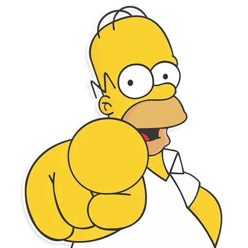 the simpsons, homer hurray, homer simpson, follow the link, 689513343 who belongs to homer