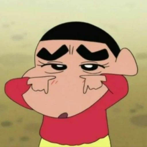 masculino, xingtian, meme face, shin chan, arte memética