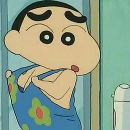 orang, hoshita, meme face, shin chan, kartun shinchan