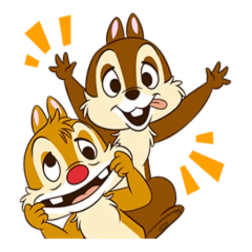 dell, chip dale, wafer dell wafer, chip und dale, chipdale galoppiert