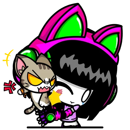 аниме, gamercat, кошка лира, gamercat avatar, every cat touch hearts