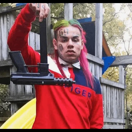 6 ix 9 ine, pistolet 6ix9ine, tekashi 6 ix 9 en, blood de gang 6ix9ine, 6ix9ine tommy hilfiger