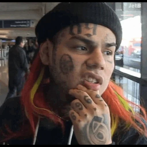 tekashi 69, 6 ix 9 ine, tekashi 6 ix 9 ine, mascote tekashi 6ix9ine, longshi 6ix9ine vai para celebridades