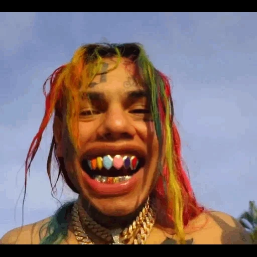 6 ix 9 ine, grilles 6ix9ine, 6 ix 9 en gummo, tekashi 69 parrillas, tekashi 6 ix 9 en