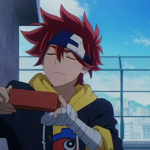 nazu edoras, midoria izuku, animação reki kyan, personagem de animação do rio, animação ilimitada sk8