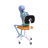 armchair, student chair, orthopedic chair, children's orthopedic stool, children's computer chair