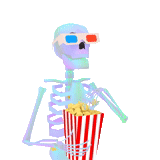 skelett, skelett, minecraft, vaporwave skelett, minecraft server