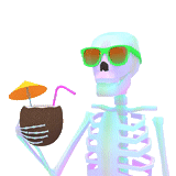 skelett, skelett, mem skelett, skelettschädel, vaporwave skelett