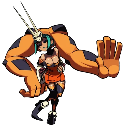 skullgirls sprite, selebelaskur girl, selebela sculgers, cerebella skullgirls sprites