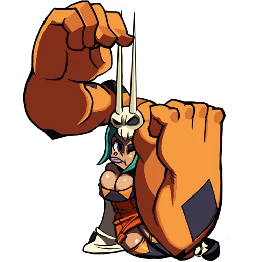 skulgerles cerebell, cerebella skullgirls, skullgirls 2 nd encore, cerebella skullgirls sprite, skullgirls cerebella footboard