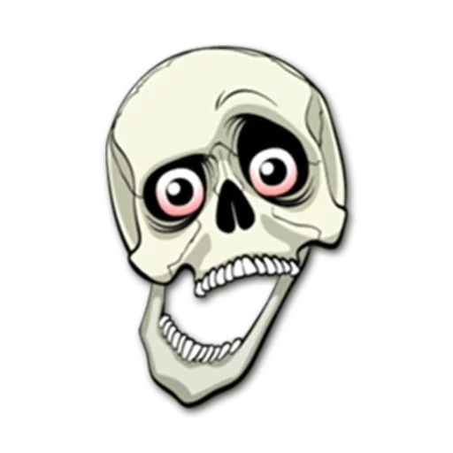 skull, crâne, squelette humour, stickers squelette