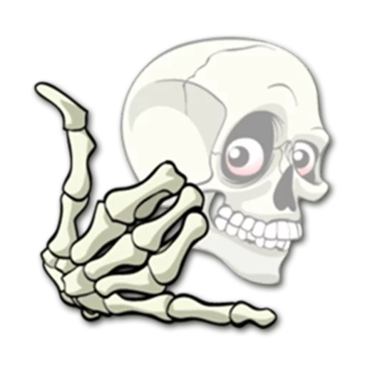 squelette, squelette de falk, squelette d'expression, motif squelette, cartoon skull