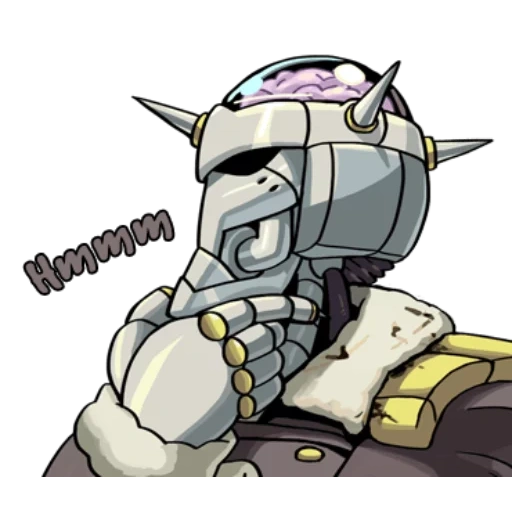 fortune skullgirls, skullgirls brain drain, robo fortune skullgirls, reinhard's overwatch role, humanization of fortress advanced observation