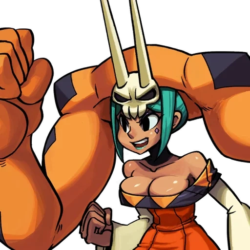 skullgirls, jogo skullgirls, menina sereberraskul, skullgirls cerebella story mode