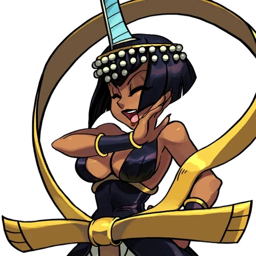 skullgirls, eliza skullgirls, gadis elisa scull, skullgirls cleopatra, karakter skullgirls