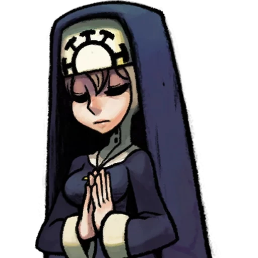 emoji, skullgirls, skullgirls nun, skullgirls schwester agatha