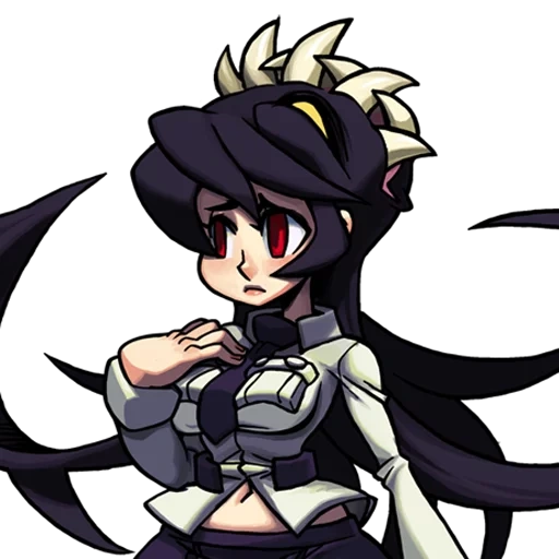 skullgirls, filia skullgirls, niña de filia sikul, skullgirls 2 nd encore