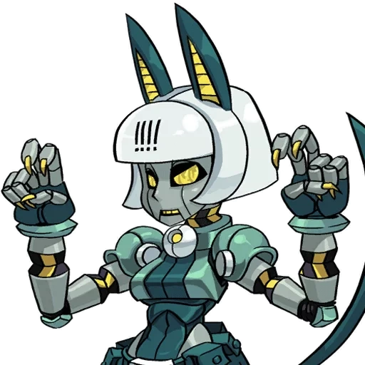 skullgirls cat robot, robo fortune skullgirls, skullgirls fortune robot, skullgirls robo fortuna, skullgirls robot-fortune gold