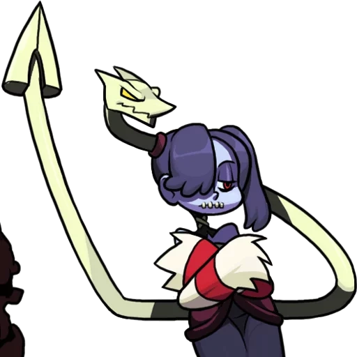 skullgirls, jeux de skullgirls, squigley skullgirls, les personnages de skullgirls, skullgirls sprite