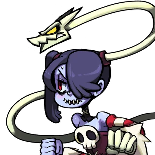 skullgirls, squigley skullgirls, galeria sweigley skullgirls, ícone skullgirls 2nd encore, squigli skullgirls altura total