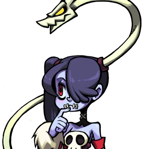 skullgirls, jeux skullgirls, squigley skullgirls, skullgirls 2 nd encore, squigli skullgirls pleine hauteur