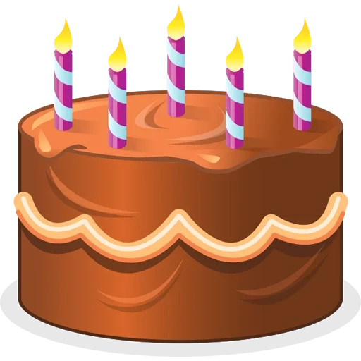 тортик свечками, мультяшный торт, тортик мультяшный, эмодзи торт свечами, тортик прозрачном фоне