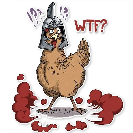 vabbadzek morderovind, poulet, maxim gorky, fun, illustration de poulet