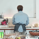 cozinha, cozinha, humano, a cozinha do cozinheiro, um homem lava pratos