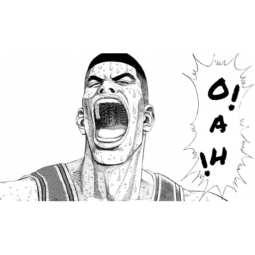 манга, аниме, slam dunk, популярная манга, спортивная манга