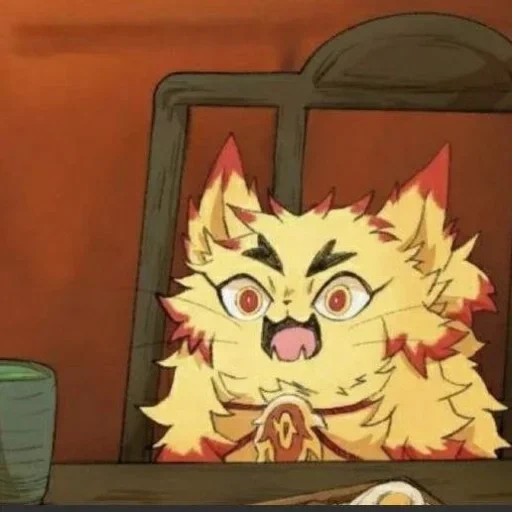 anime, cat art, anime demon, the anime is funny, the anime is funny