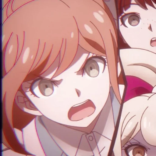 personagens de anime, anime danganronpa, danganronpa future, anime dangganronpa 3, escola de desespero danganronpa