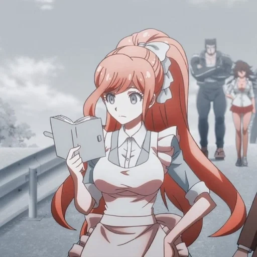 anime, personnages d'anime, anime danganronpa, chisa yukizom anime, danganronpa 3 the end hope's peak academy 1 episode